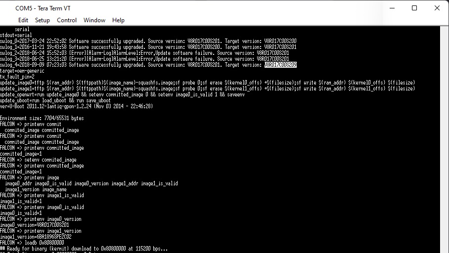 shell requiring `mtd2` upload